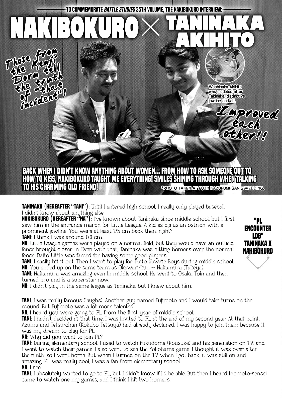 Read Battle Studies Chapter 353.5 - Interview with Taninaka Akihito + Covers Online