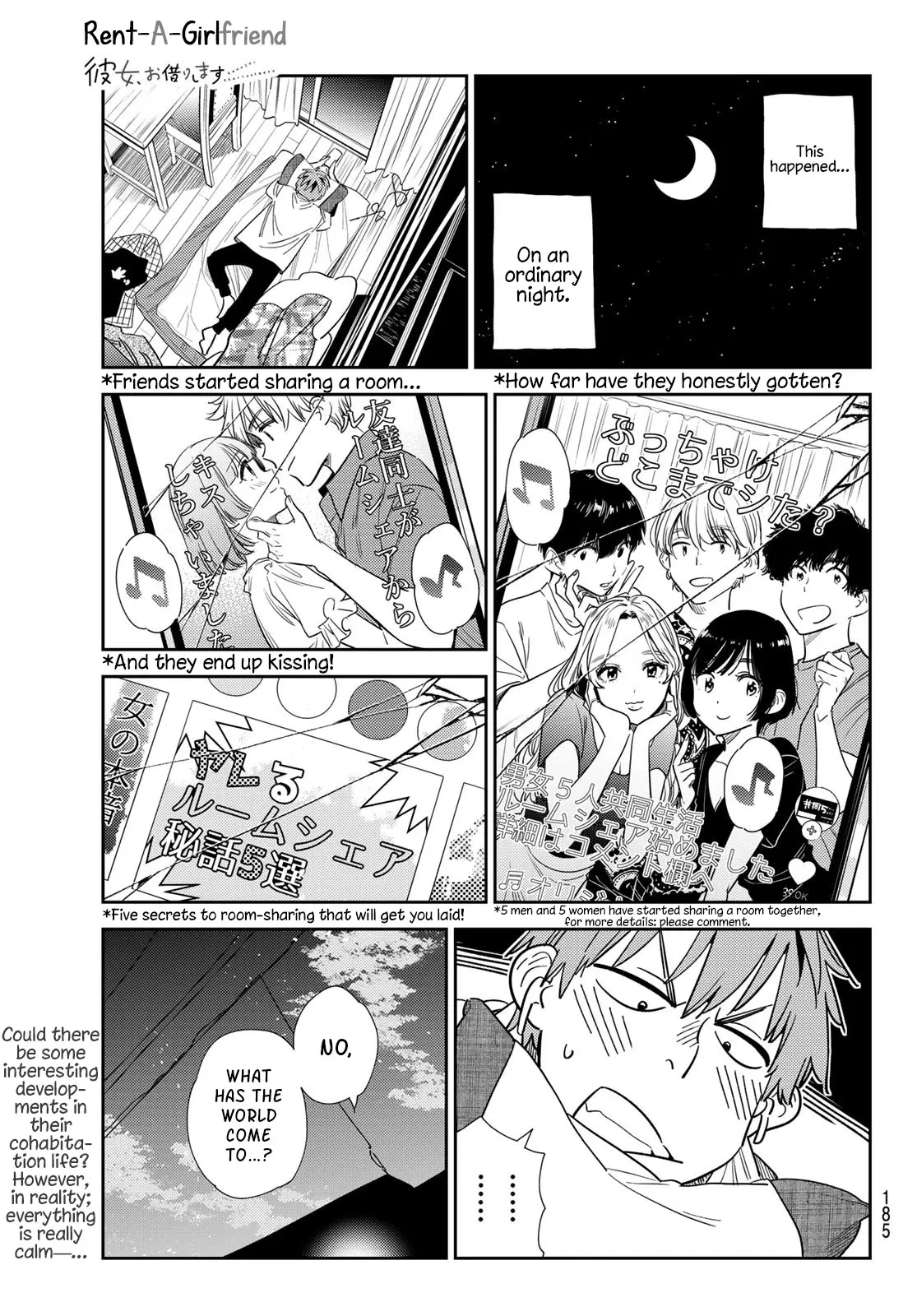 Read Kanojo, Okarishimasu Chapter 299 - The Girlfriend And Laundry Online