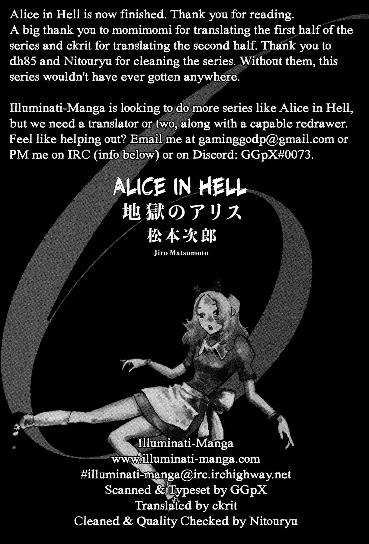 Read Jigoku no Alice Chapter 43 - Damn Idiots! [END] Online