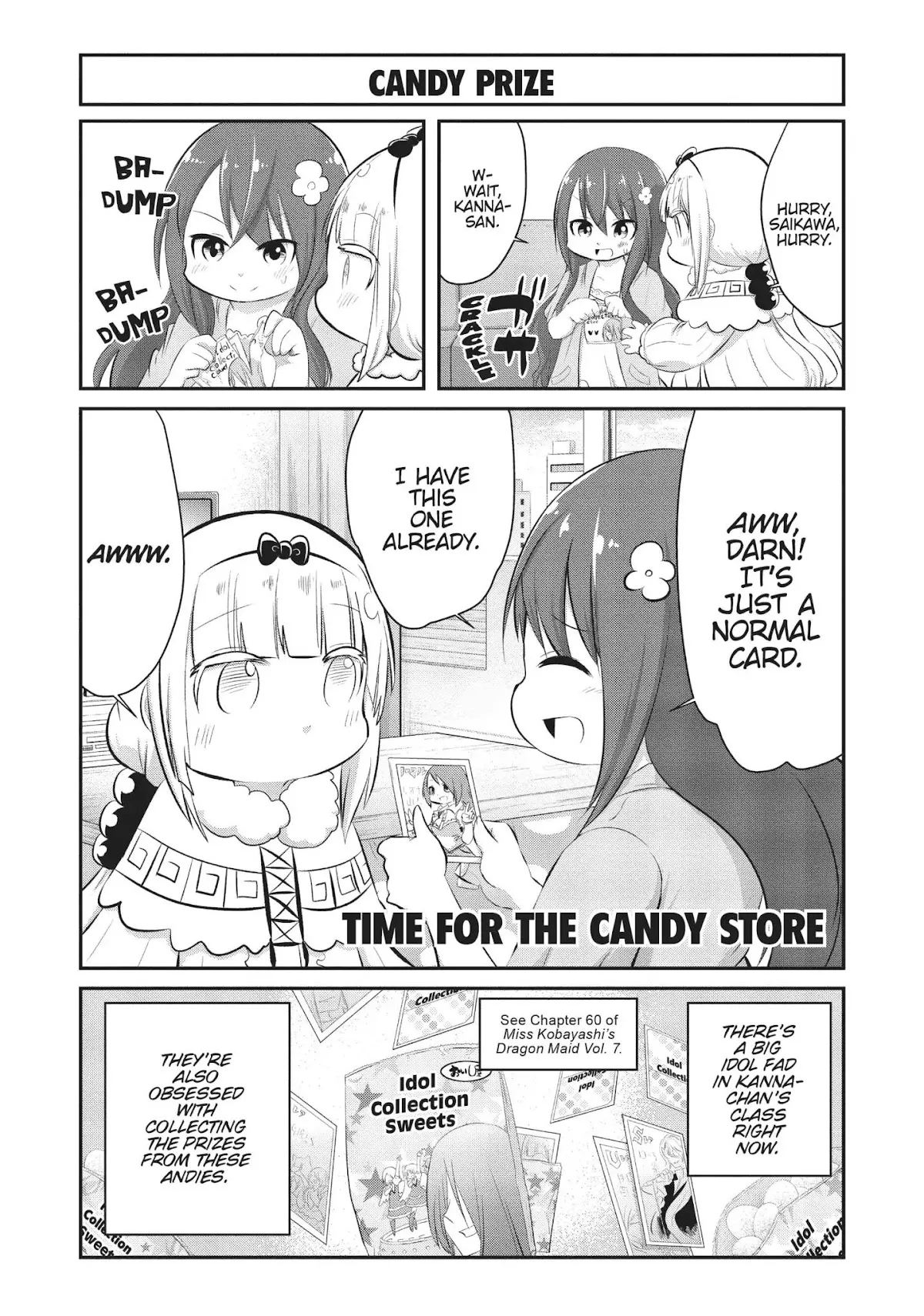 Read Kobayashi-san Chi no Maid Dragon: Kanna no Nichijou Chapter 55 - Time for the Candy Store Online