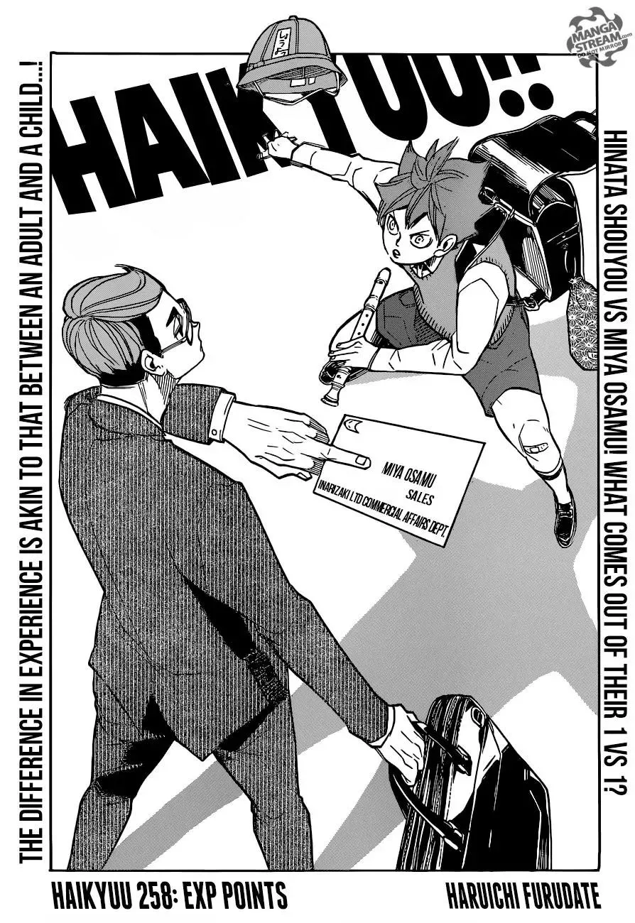 Read Haikyu!! Chapter 258 - Exp. Points Online