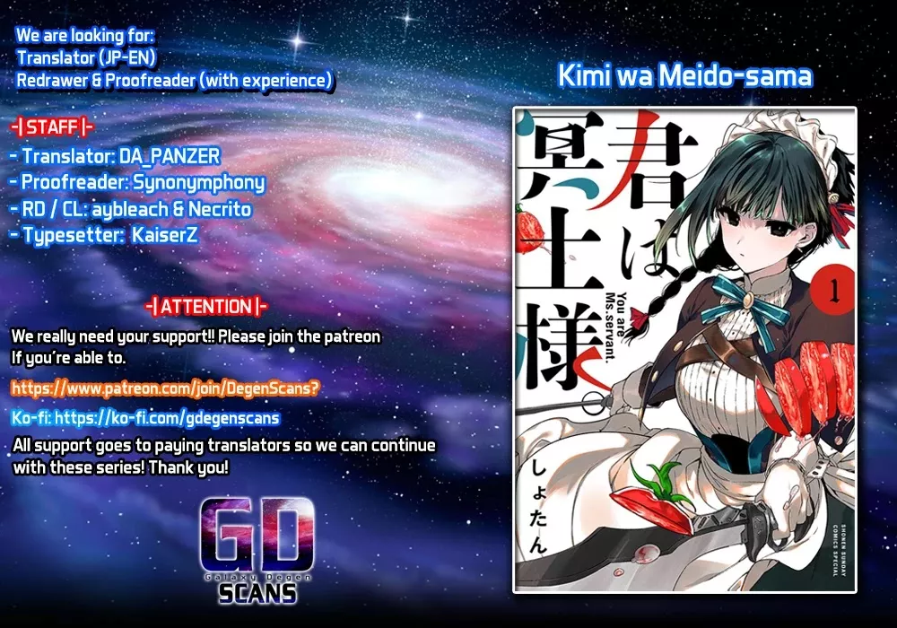 Read Kimi wa Meido-sama Chapter 27 - You and Eden's Garden Online