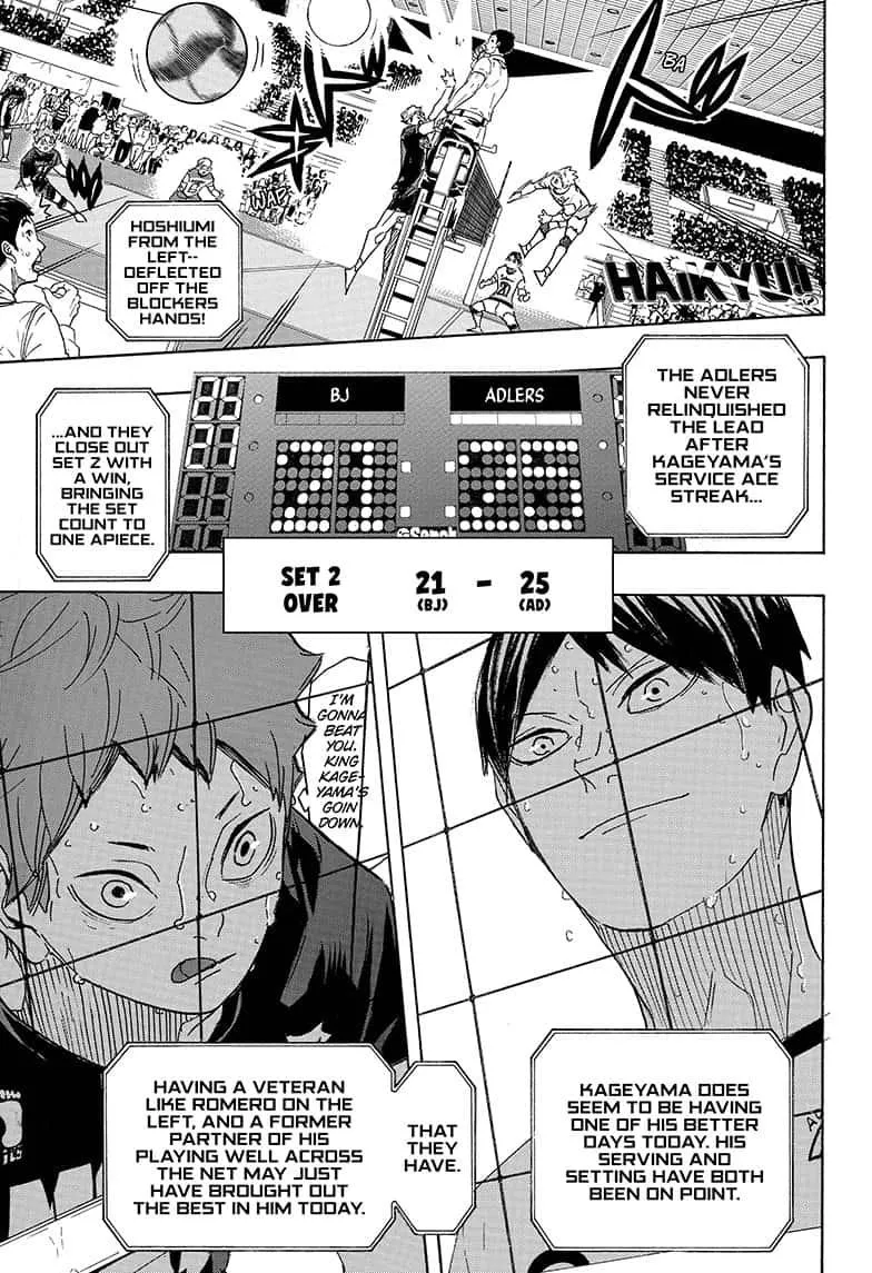 Read Haikyu!! Chapter 390 Online