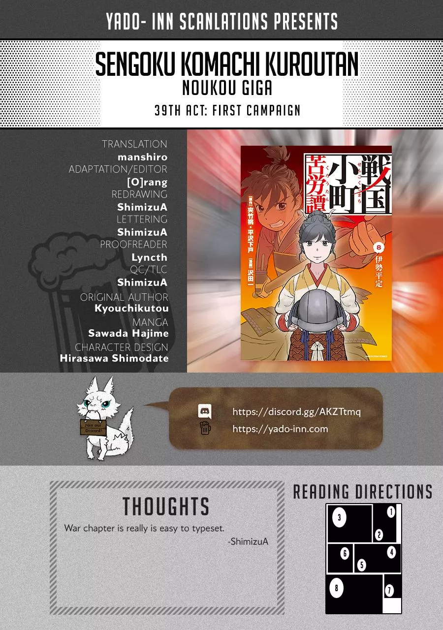 Read Sengoku Chapter 39 Online