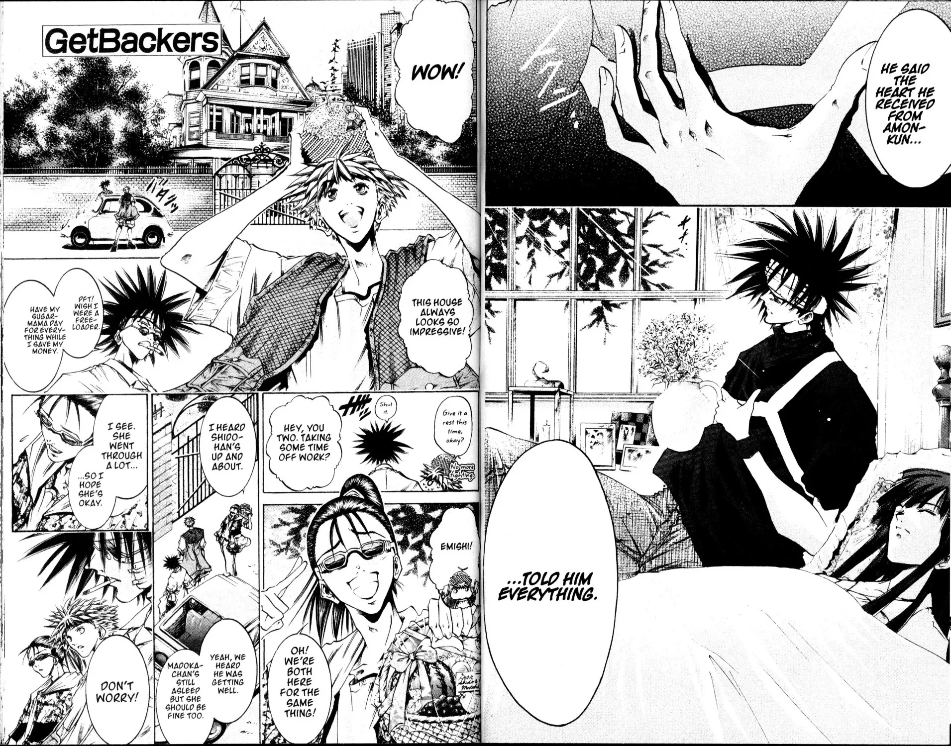 Read Get Backers Chapter 212 - Act X: The Eternal Bond (51): The Life of the God of Death Online