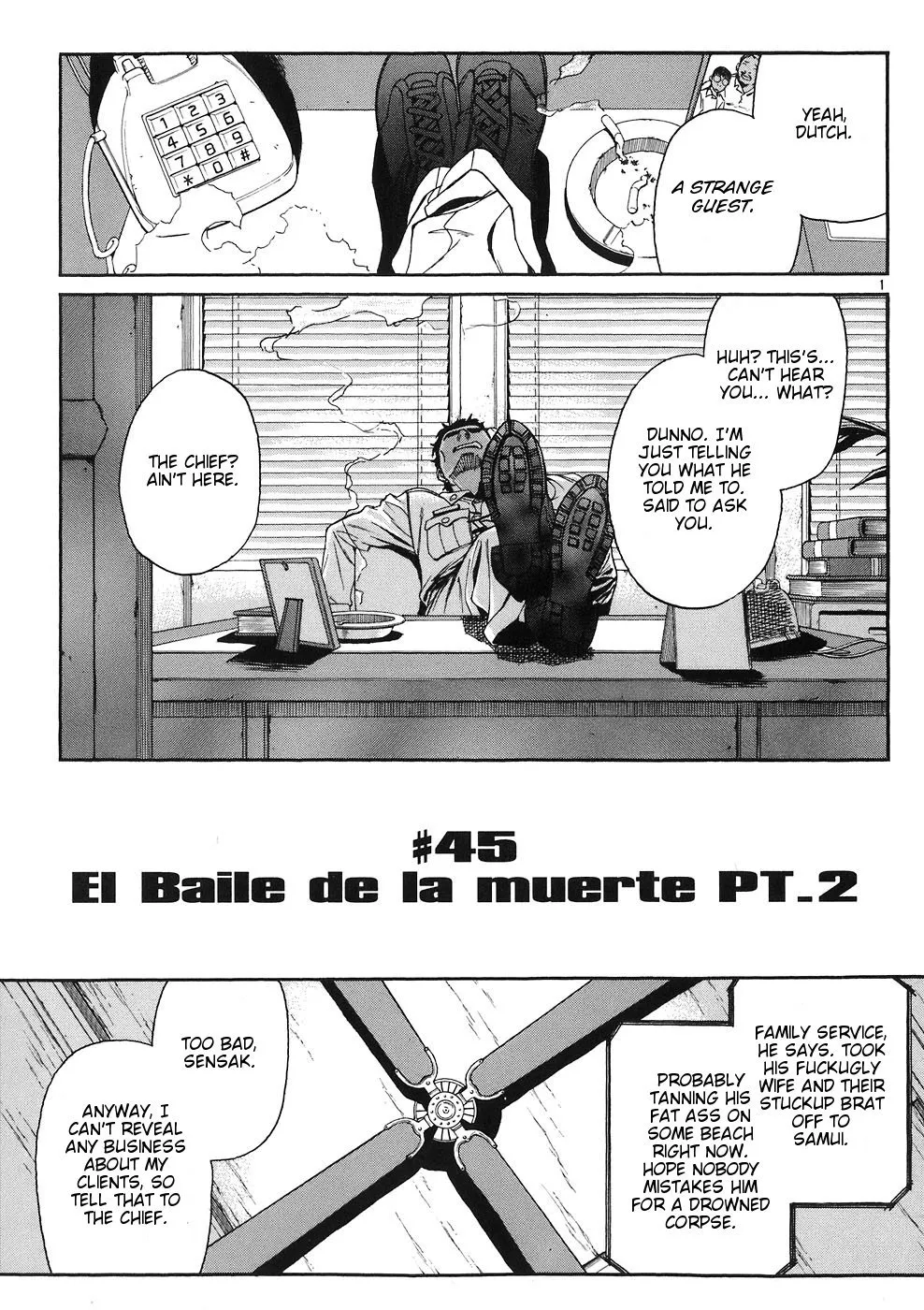 Read Black Lagoon Chapter 45 - El Baile de la Muerte Pt.5 Online