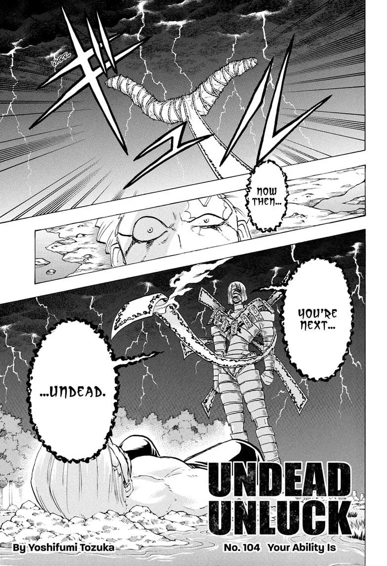 Read Undead + Unluck Chapter 104 Online