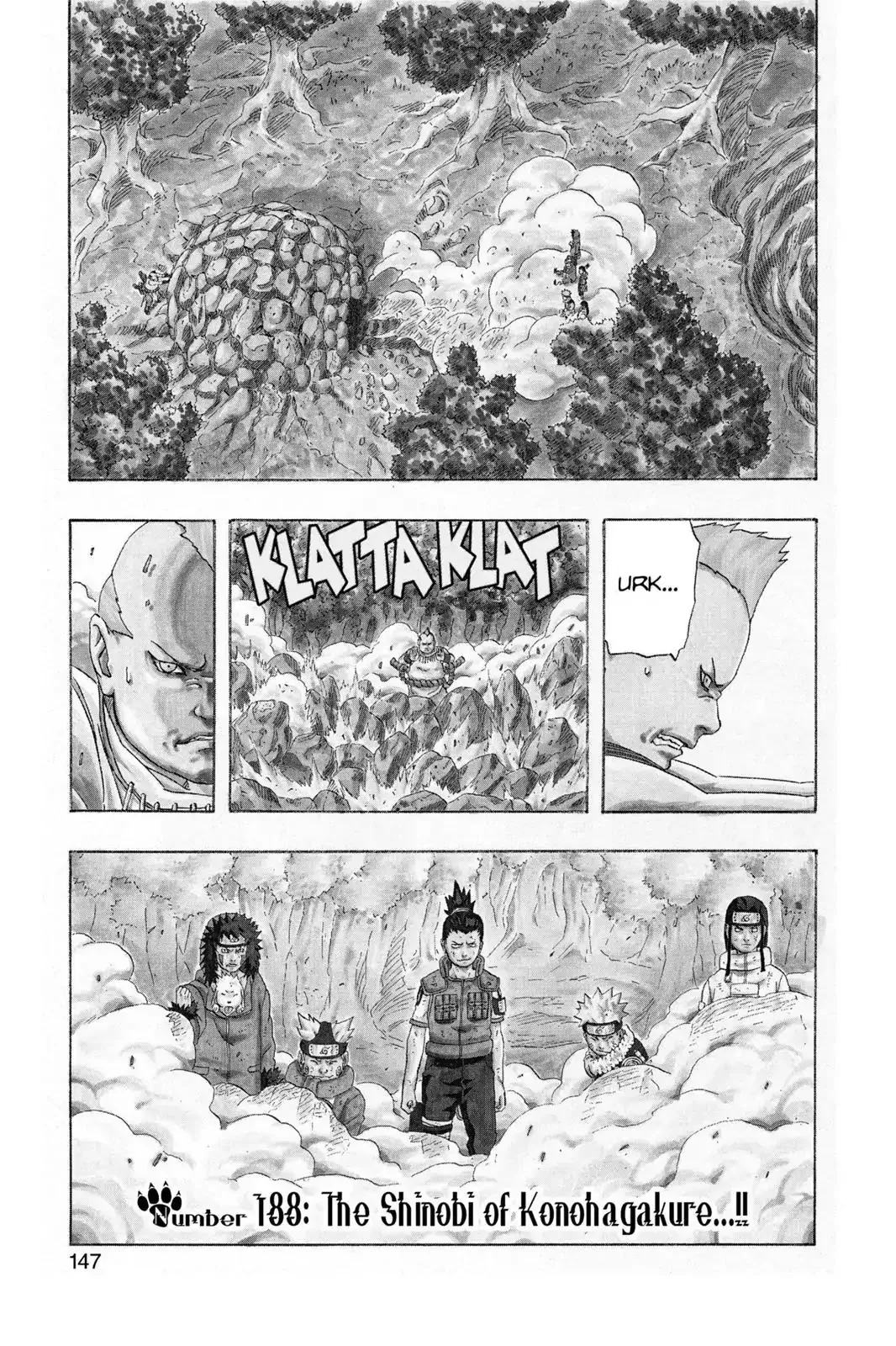 Read Naruto Chapter 188 - The Shinobi Of Konohagakure...!! Online