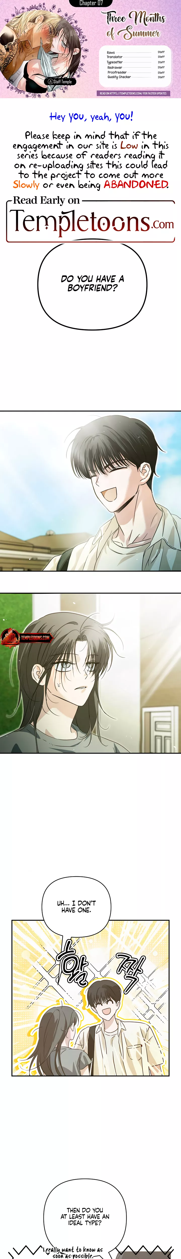 Read Three Months in Summer Chapter 7 Online