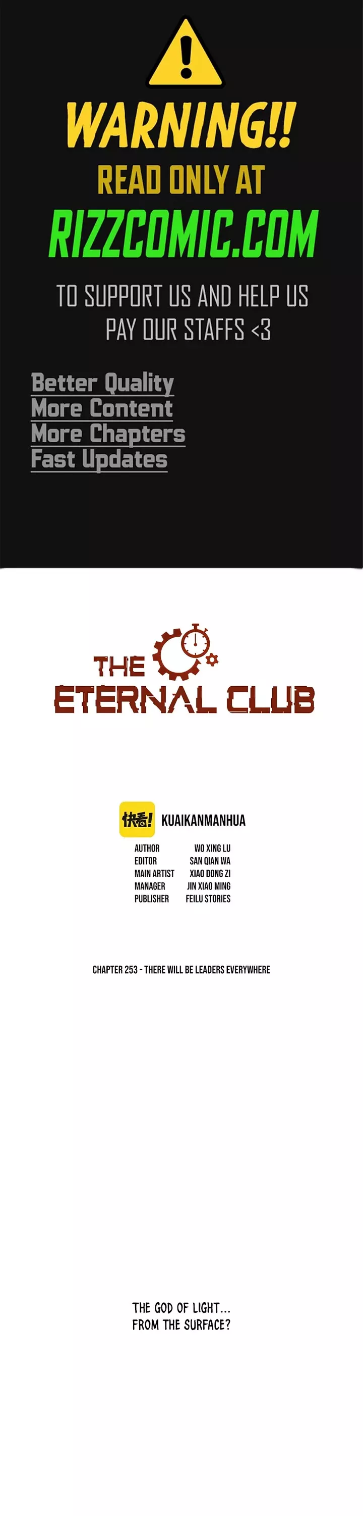 Read Eternal Club Chapter 253 Online