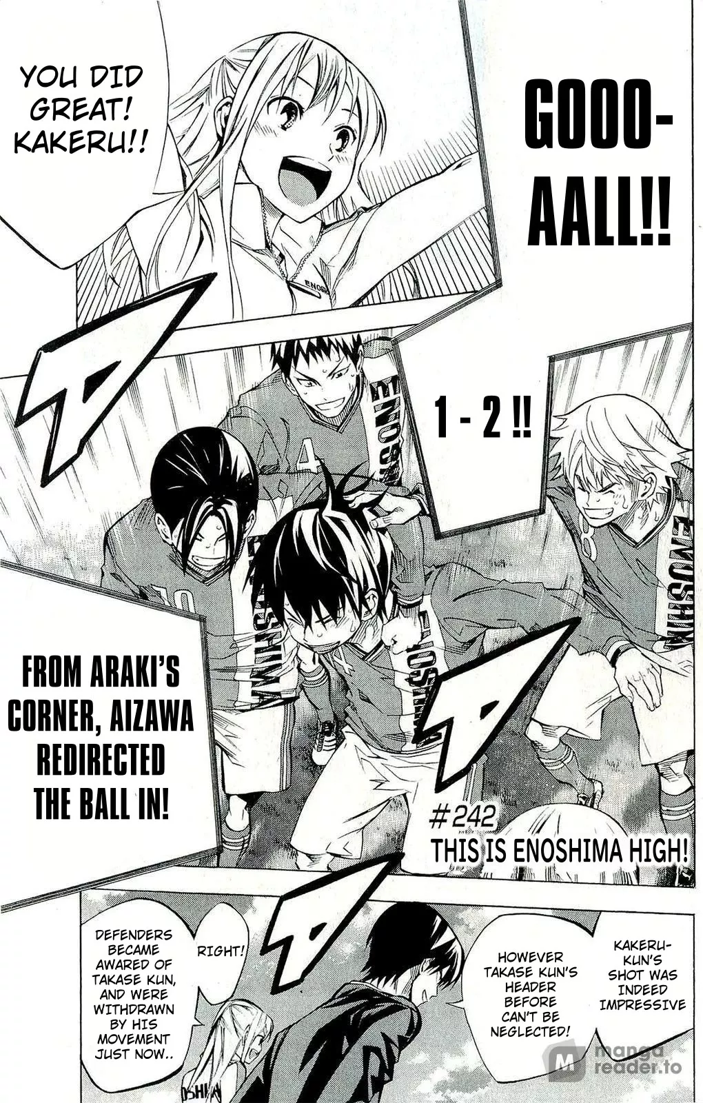 Read Area no Kishi Chapter 242 - This is Enoshima High Online