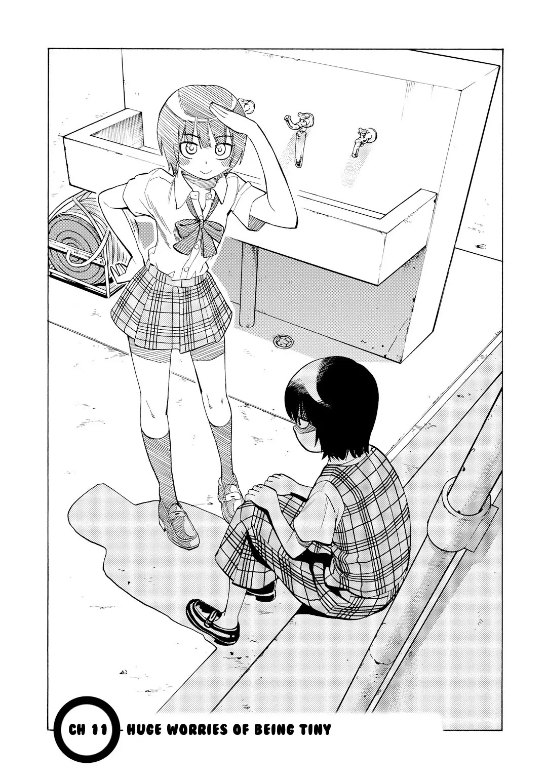 Read G Joushi! Chapter 11 - Huge worries about being tiny. Online