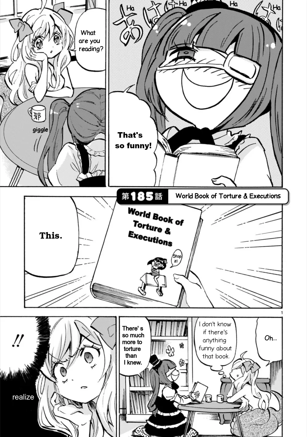 Read Jashin-chan Dropkick Chapter 185 - World Book of Torture & Executions Online