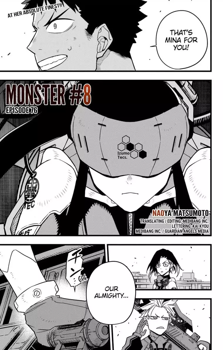 Read Kaiju No. 8 Chapter 76 Online