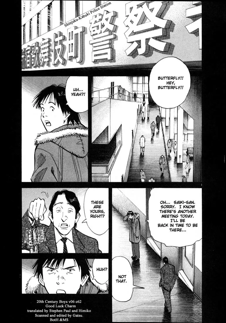 Read 20th Century Boys Chapter 62 - Good Luck Charm Online