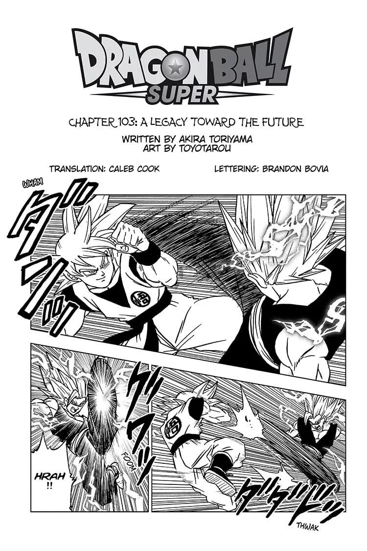 Read Dragon Ball Super Chapter 103 Online