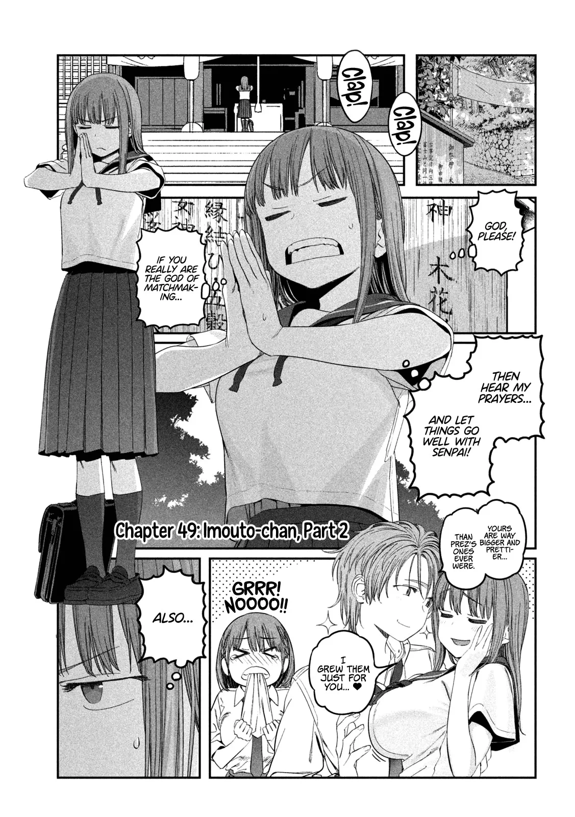 Read Getsuyoubi no Tawawa (Serialization) Chapter 49 - Imouto-chan, Part 2 Online