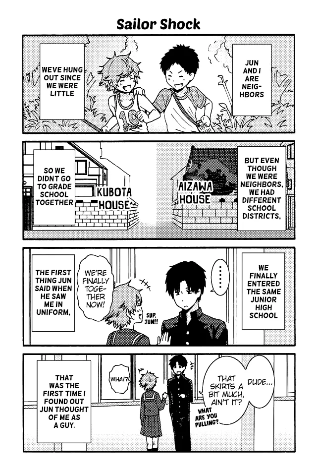 Read Tomo-chan wa Onna no ko! Chapter 2 - Sailor Shock Online