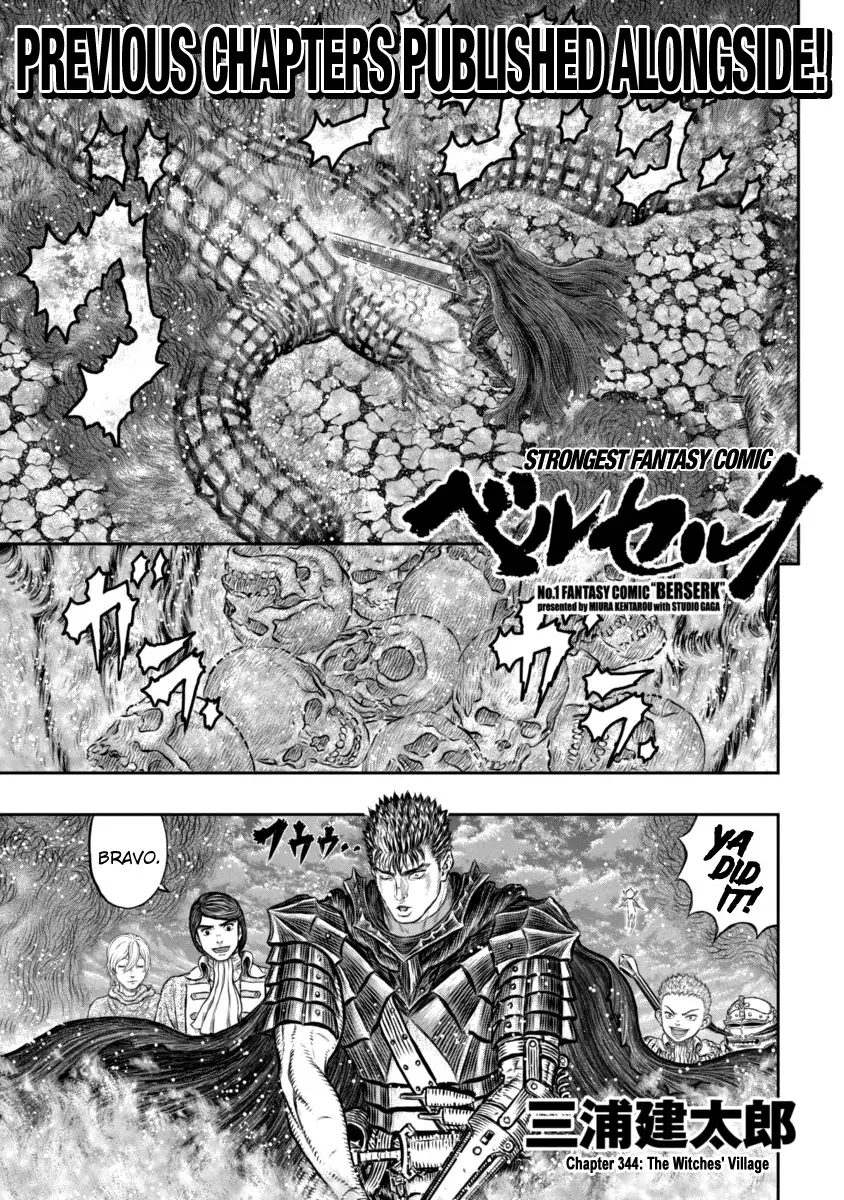 Read Berserk Chapter 344 - The Witches' Village Online