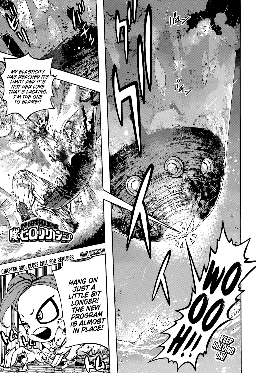 Read Boku no Hero Academia Chapter 380 - Close Call for Realsies Online