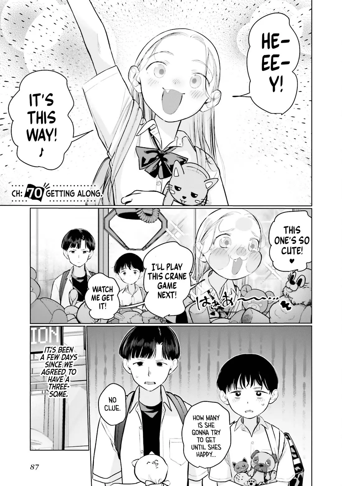 Read JC Sasha and Her Otaku Classmate Chapter 70 - Getting Along. Online