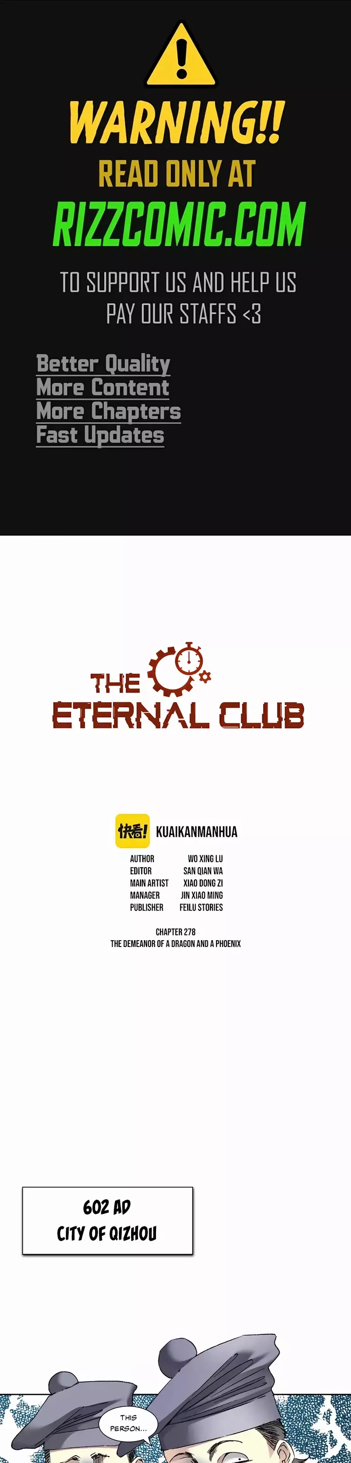 Read Eternal Club Chapter 278 Online