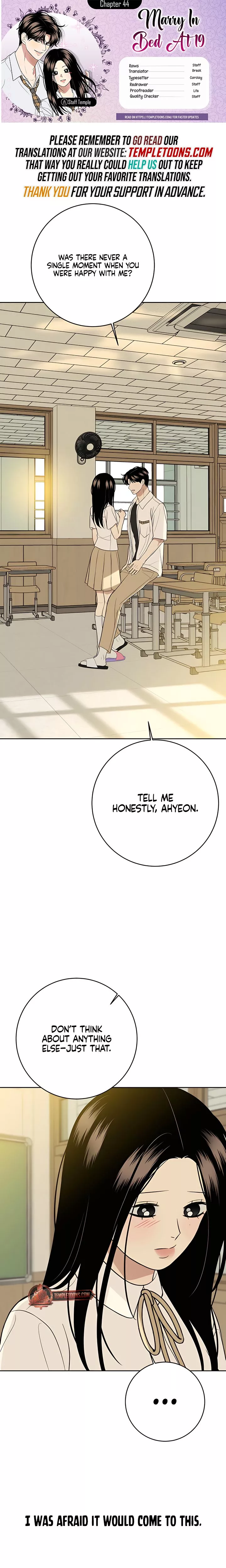 Read Marry In Bed at 19 Chapter 44 Online