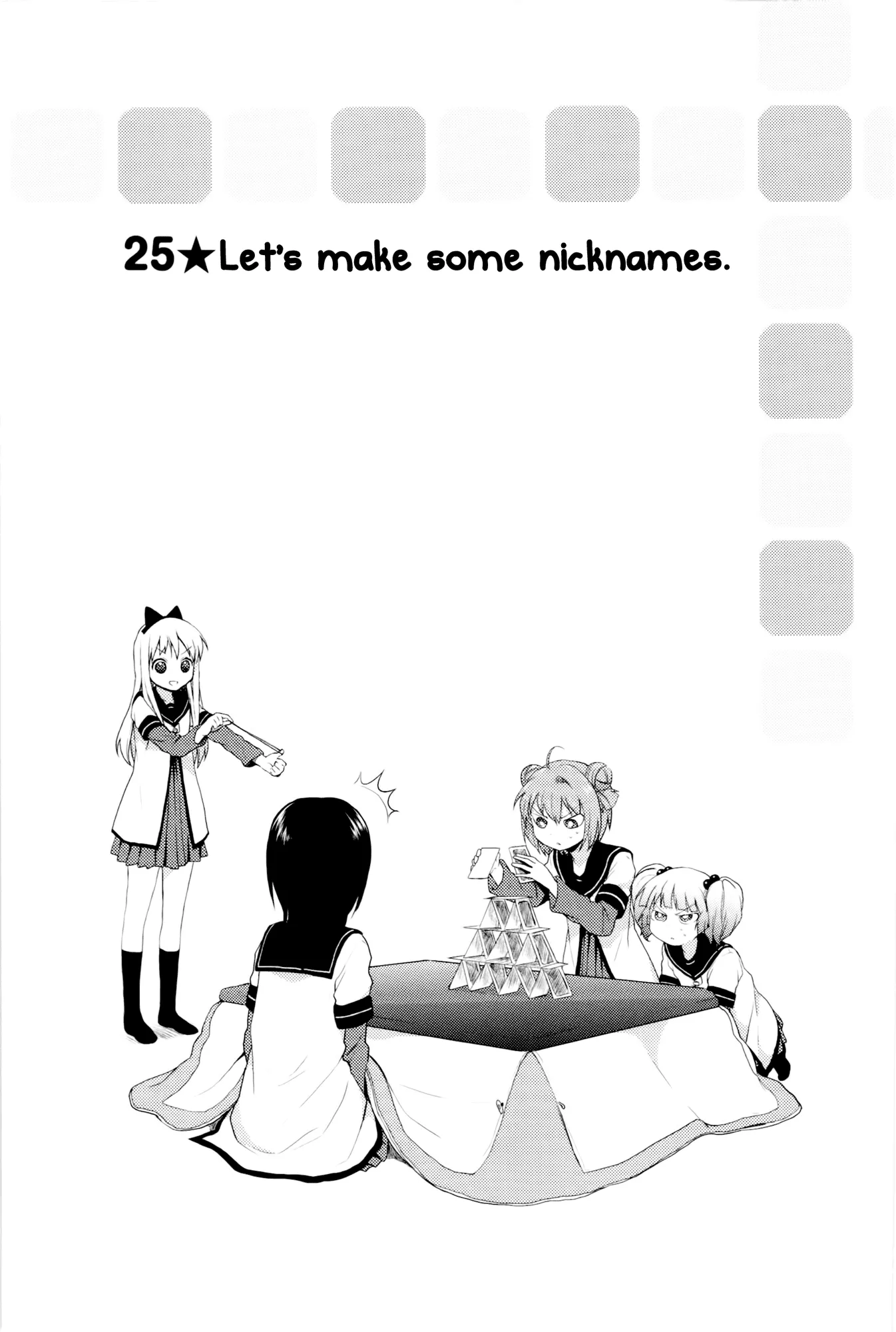 Read Yuru Yuri Chapter 25 - Let's Give Each Other Nicknames Online