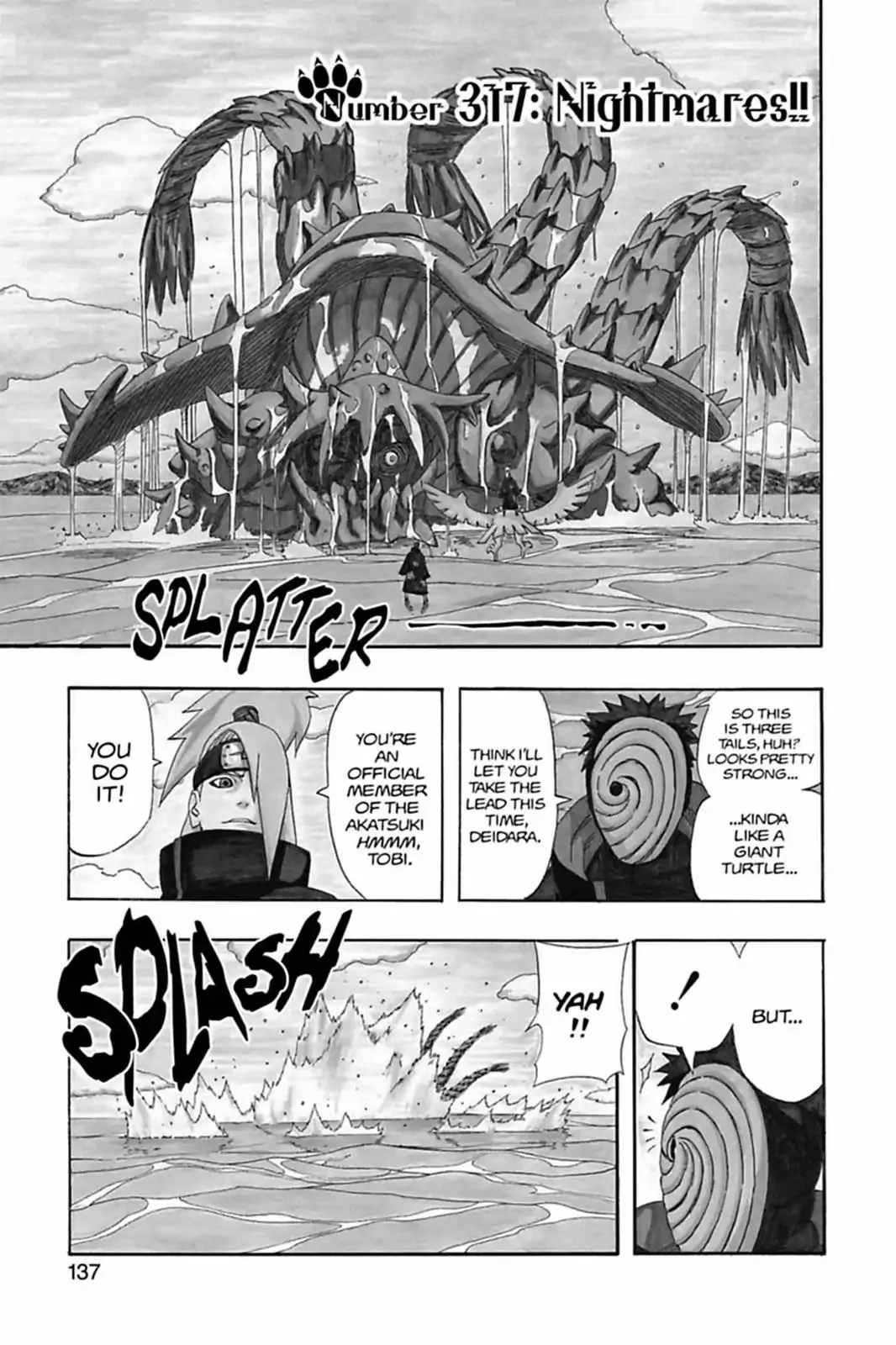 Read Naruto Chapter 317 - Nightmares!! Online