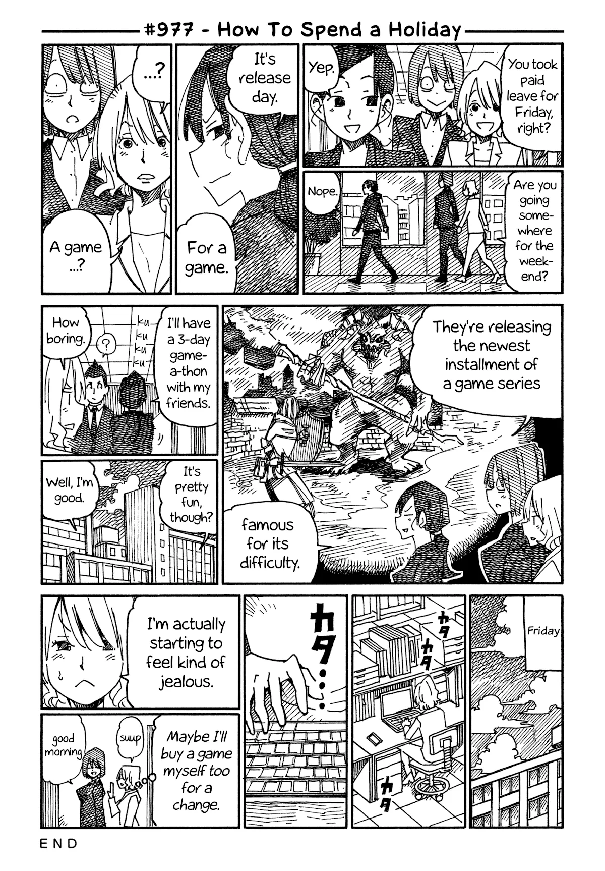 Read Hatarakanai Futari (The Jobless Siblings) Chapter 977 - How to Spend a Holiday Online