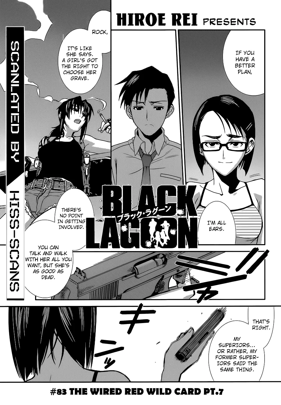 Read Black Lagoon Chapter 83 - The Wired Red Wild Card Pt.7 Online