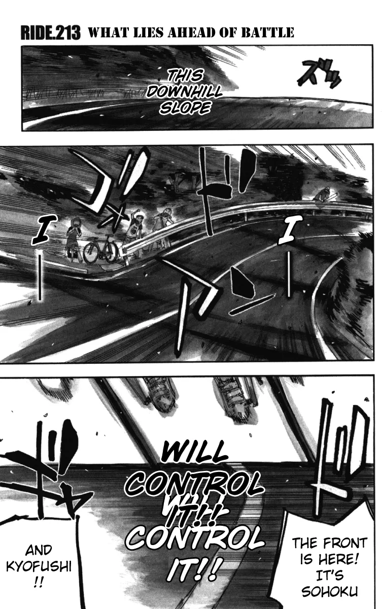 Read Yowamushi Pedal Chapter 213 - What Lies Ahead of Battle Online