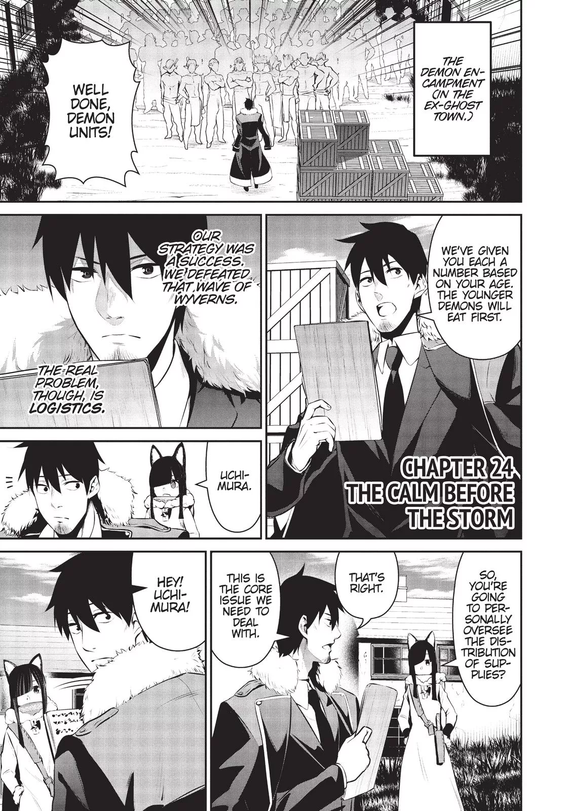 Read Salaryman ga Isekai ni Ittara Shitennou ni Natta Hanashi Chapter 24 Online