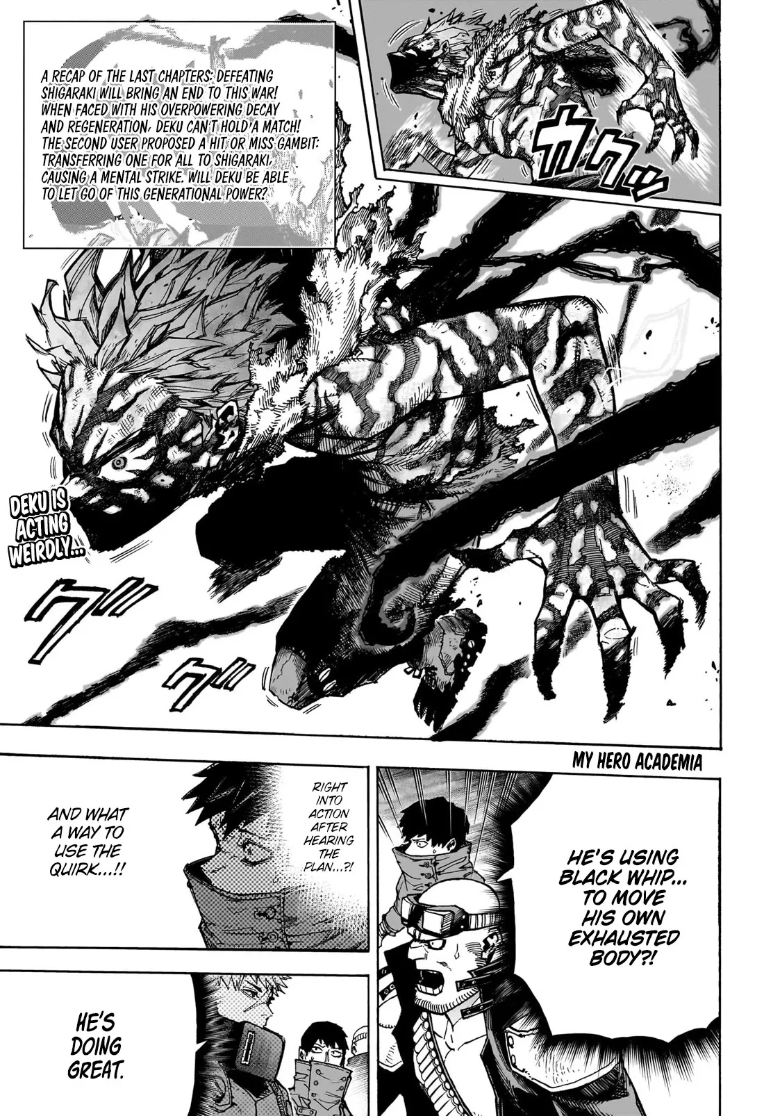 Read Boku no Hero Academia Chapter 414 - Overlay Online