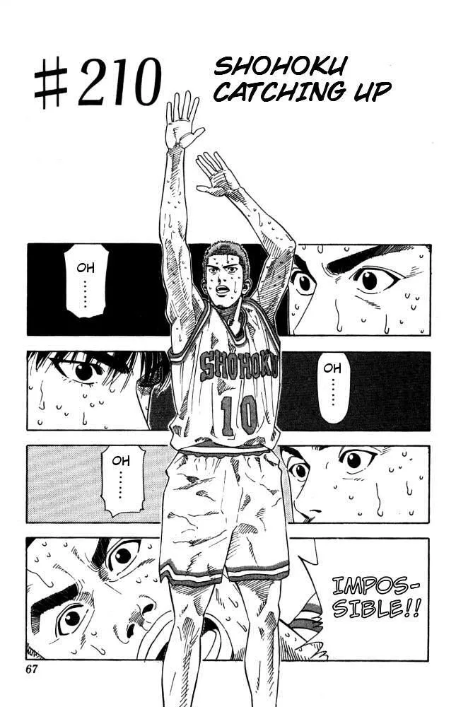 Read Slam Dunk Chapter 210 - Shohoku Catching Up Online