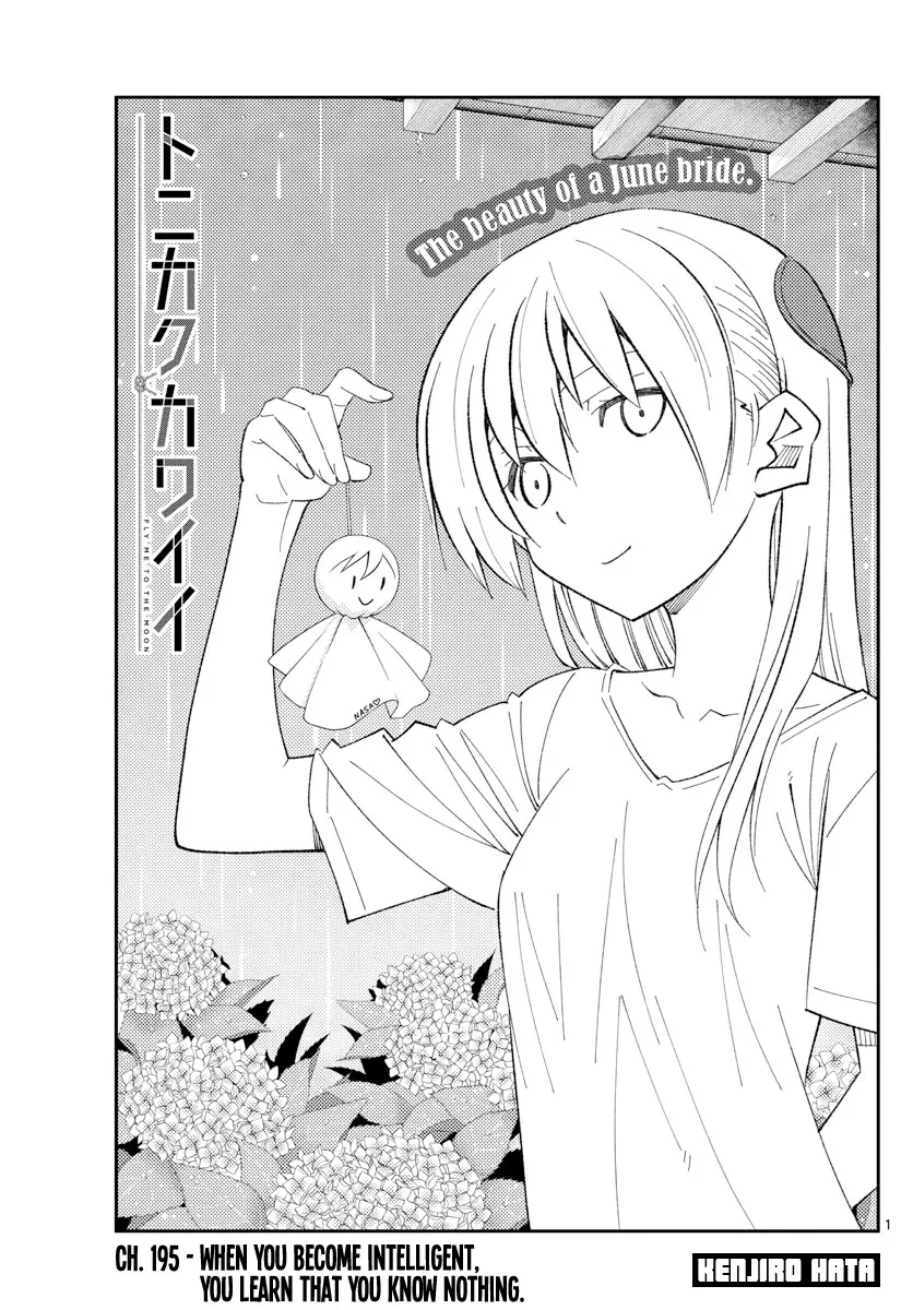 Read Tonikaku Cawaii Chapter 195 - When you become intelligent, you learn that you know nothing. Online