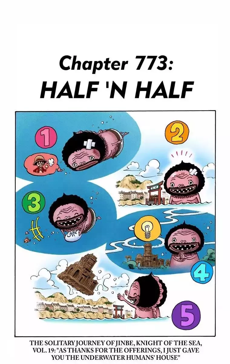 Read One Piece Chapter 773 - Half 'n Half Online