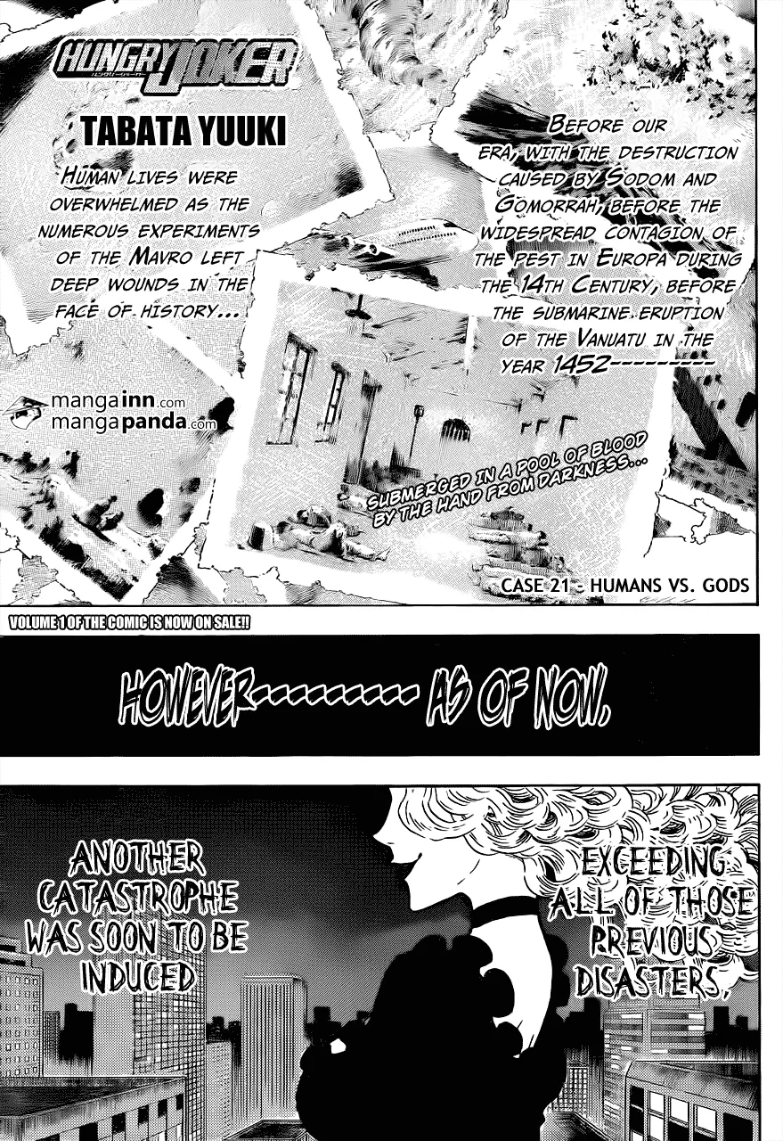 Read Hungry Joker Chapter 21 - Humans vs Gods Online