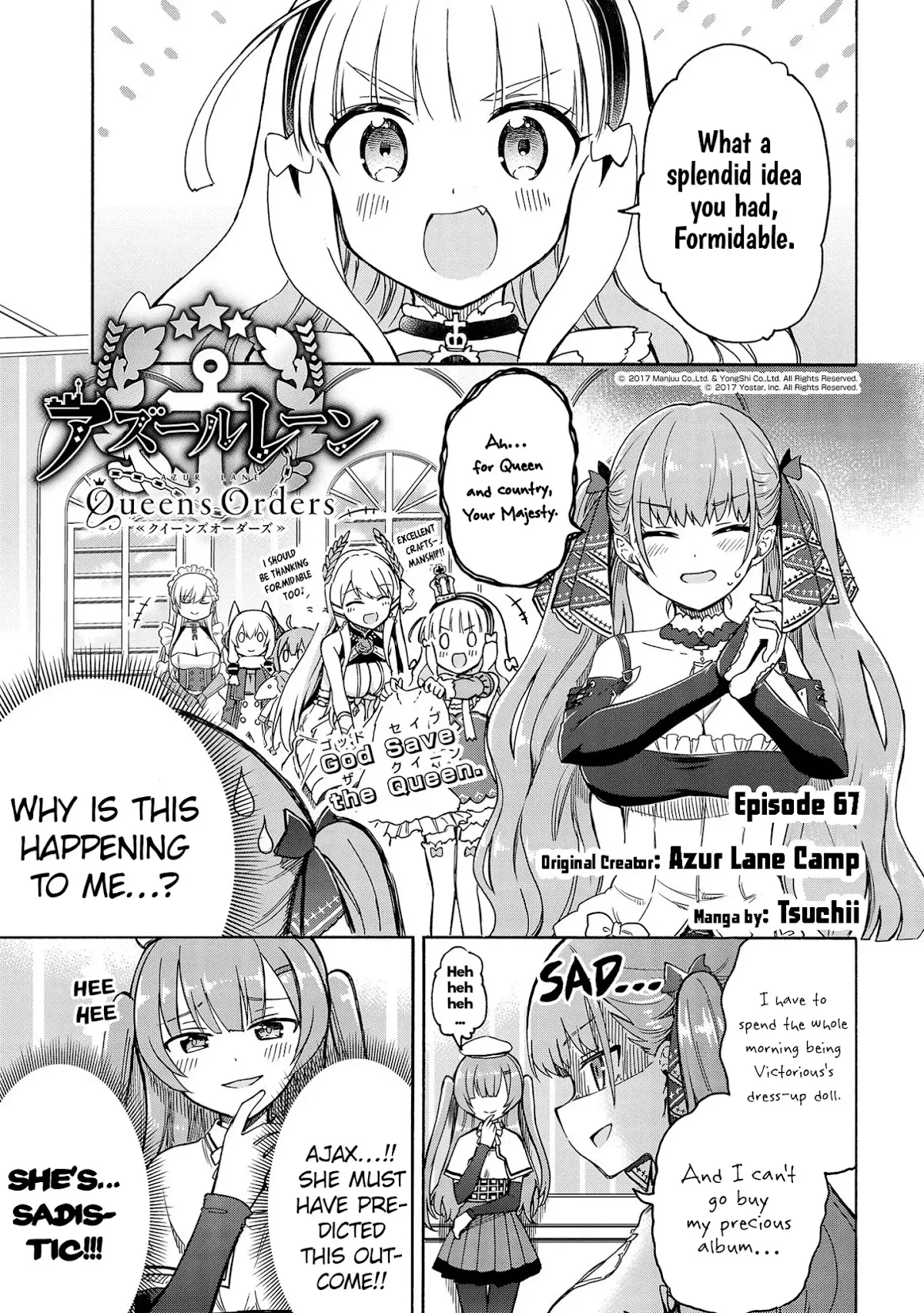 Read Azur Lane: Queen’s Orders Chapter 67 Online