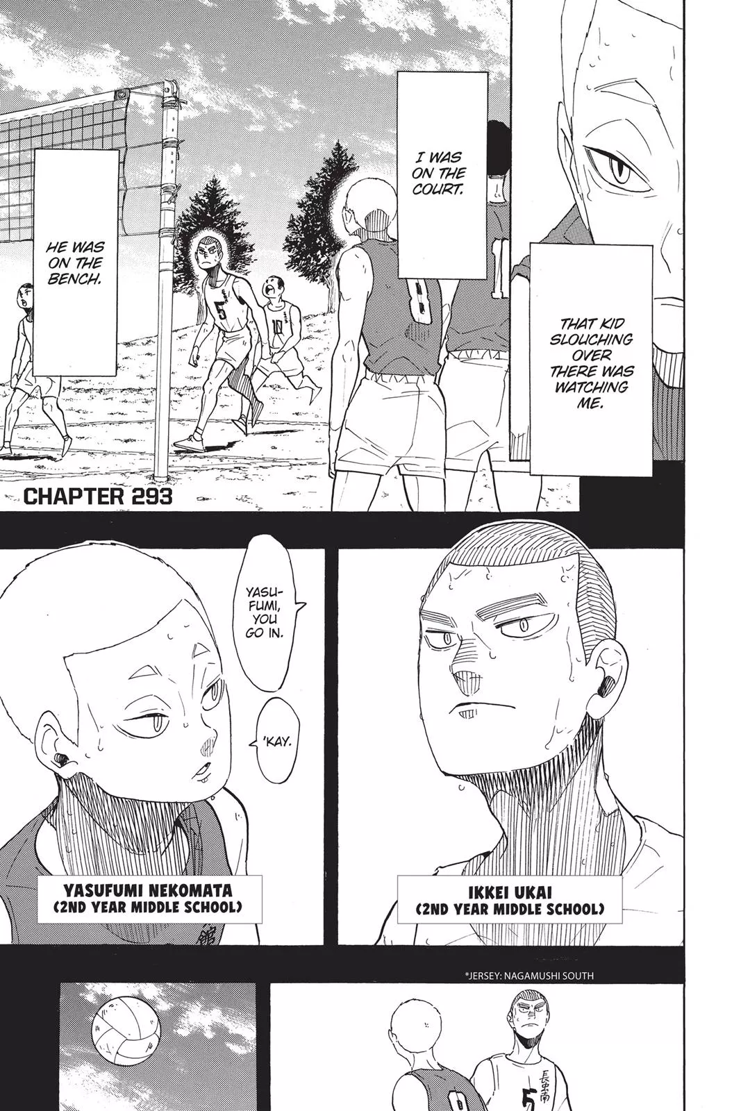 Read Haikyu!! Chapter 293 Online