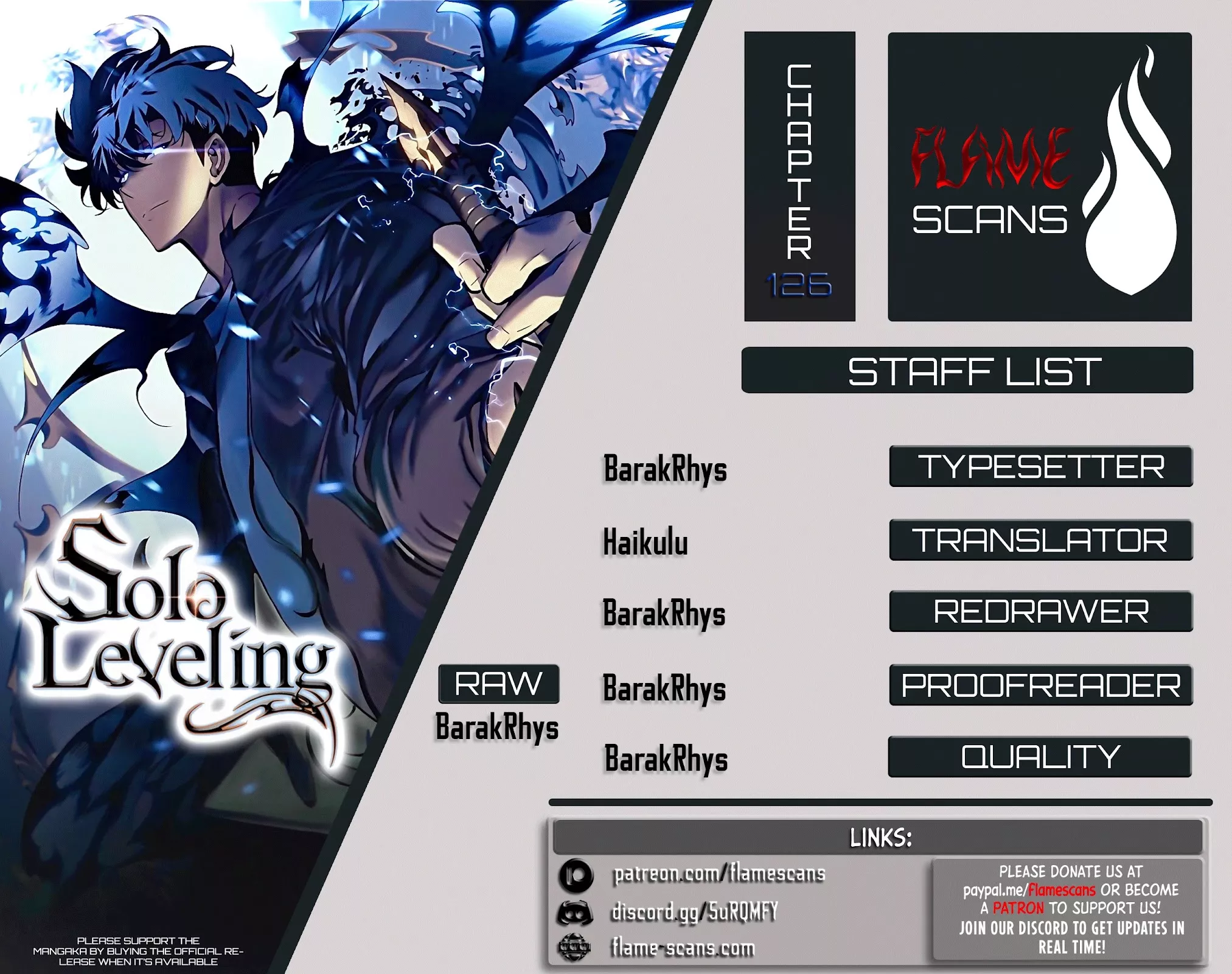 Read Solo Leveling Chapter 126 Online