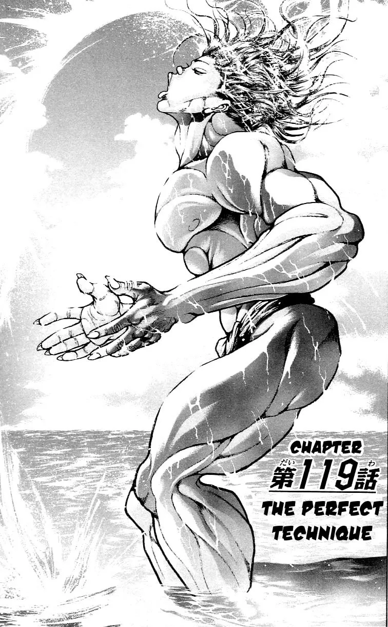 Read Hanma Baki Chapter 119 - The Perfect Technique Online