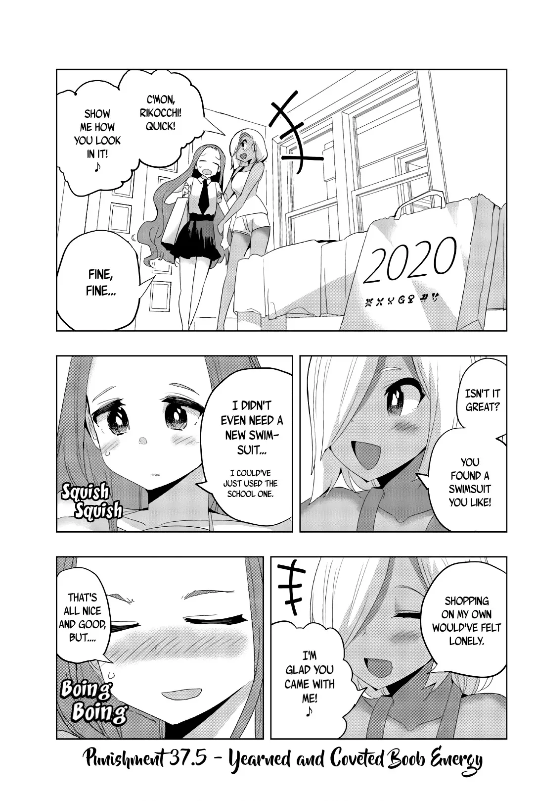Read Houkago no Goumon Shoujo Chapter 37.5 - Yearned and Coveted Boob Energy Online