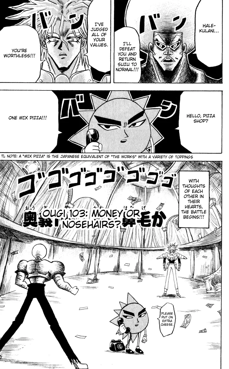 Read Bobobo-bo Bo-bobo Chapter 103 - Money or Nosehairs? Online