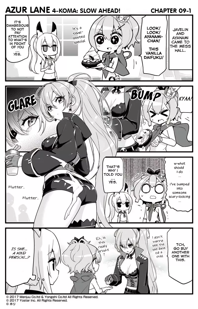 Read Azur Lane 4-koma: Slow Ahead Chapter 9 Online