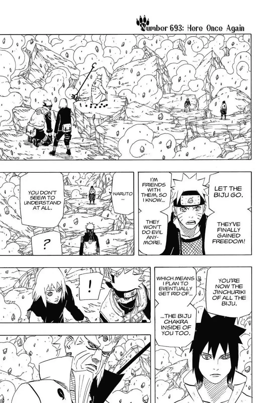 Read Naruto Chapter 693 - Here Once Again Online