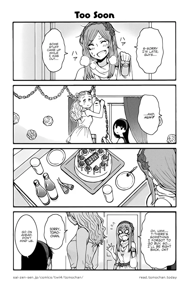 Read Tomo-chan wa Onna no ko! Chapter 357 - Too Soon Online