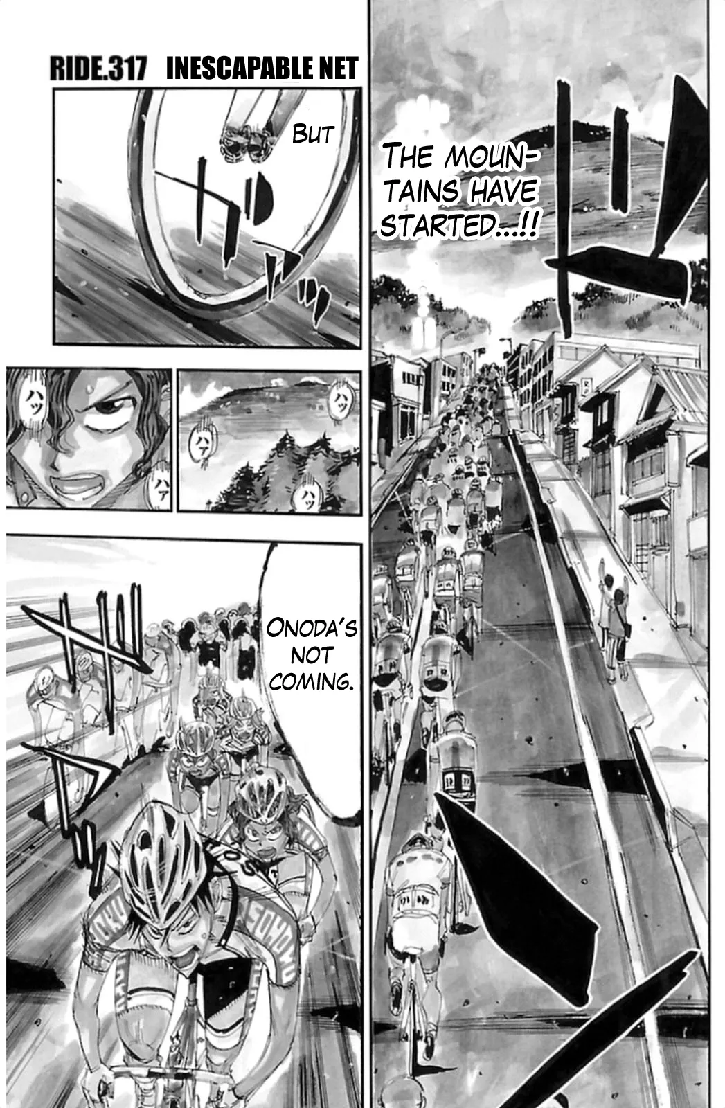 Read Yowamushi Pedal Chapter 317 - Inescapable net Online