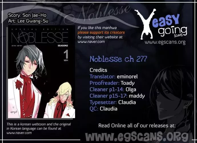 Read Noblesse Chapter 277 - Ep.277 Online