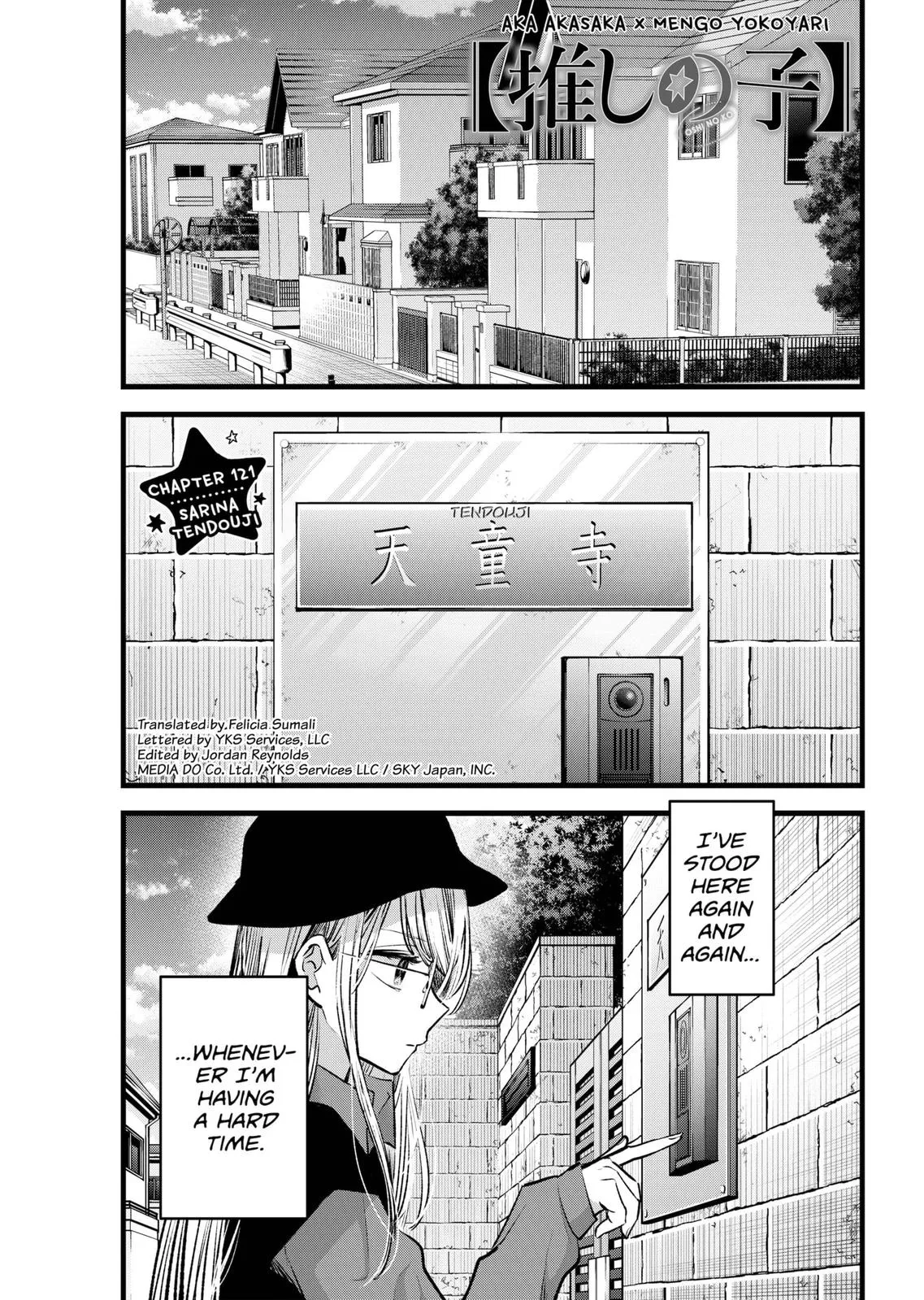 Read Oshi no Ko Chapter 121 Online